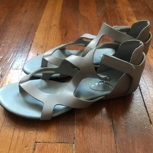 United Nude Grey Leather Sandals (Nearly New) 37